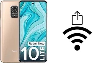 Come generare un codice QR con la password Wi-Fi su un Xiaomi Redmi Note 10 Lite