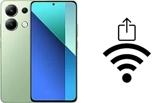 Come generare un codice QR con la password Wi-Fi su un Xiaomi Redmi Note 13 4G