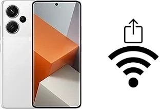 Come generare un codice QR con la password Wi-Fi su un Xiaomi Redmi Note 13 Pro+