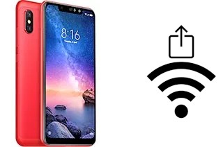 Come generare un codice QR con la password Wi-Fi su un Xiaomi Redmi Note 6 Pro