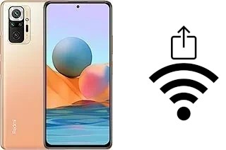 Come generare un codice QR con la password Wi-Fi su un Xiaomi Redmi Note 10 Pro (India)