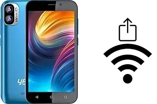 Come generare un codice QR con la password Wi-Fi su un Yezz Liv 3 LTE