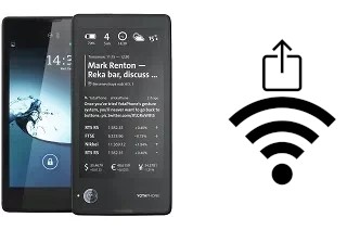 Come generare un codice QR con la password Wi-Fi su un Yota YotaPhone