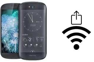 Come generare un codice QR con la password Wi-Fi su un Yota YotaPhone 2