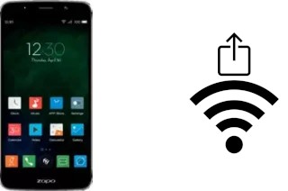 Come generare un codice QR con la password Wi-Fi su un Zopo Speed 7 Plus