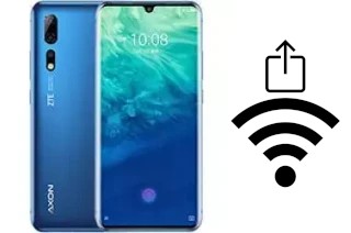 Come generare un codice QR con la password Wi-Fi su un ZTE Axon 10 Pro