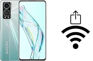 Come generare un codice QR con la password Wi-Fi su un ZTE Axon 30 5G