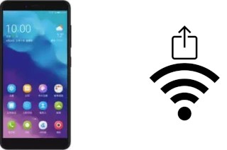 Come generare un codice QR con la password Wi-Fi su un ZTE Blade A4