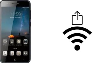 Come generare un codice QR con la password Wi-Fi su un ZTE Blade A612