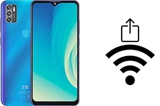 Come generare un codice QR con la password Wi-Fi su un ZTE Blade A7s 2020