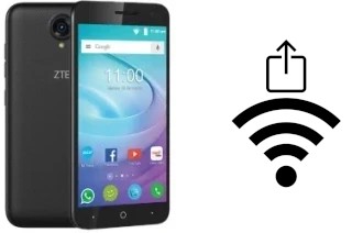 Come generare un codice QR con la password Wi-Fi su un ZTE Blade l7A