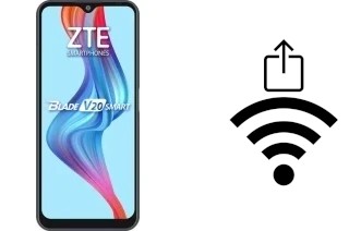 Come generare un codice QR con la password Wi-Fi su un ZTE Blade V20 Smart