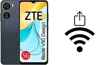 Come generare un codice QR con la password Wi-Fi su un ZTE Blade V50 Design