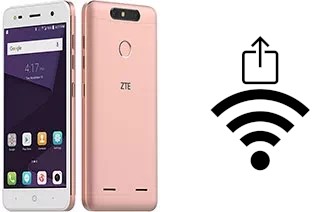 Come generare un codice QR con la password Wi-Fi su un ZTE Blade V8 Mini