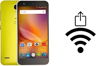 Come generare un codice QR con la password Wi-Fi su un ZTE Blade X5