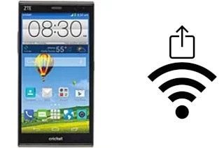 Come generare un codice QR con la password Wi-Fi su un ZTE Grand X Max+