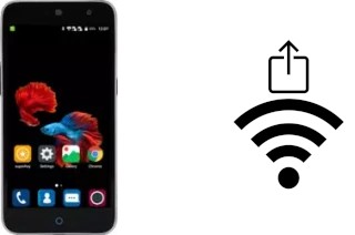 Come generare un codice QR con la password Wi-Fi su un ZTE Small Fresh 3